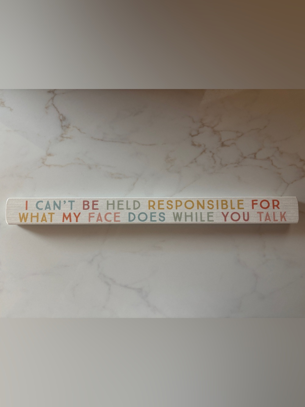 Solid Wood Sign Made in the USA